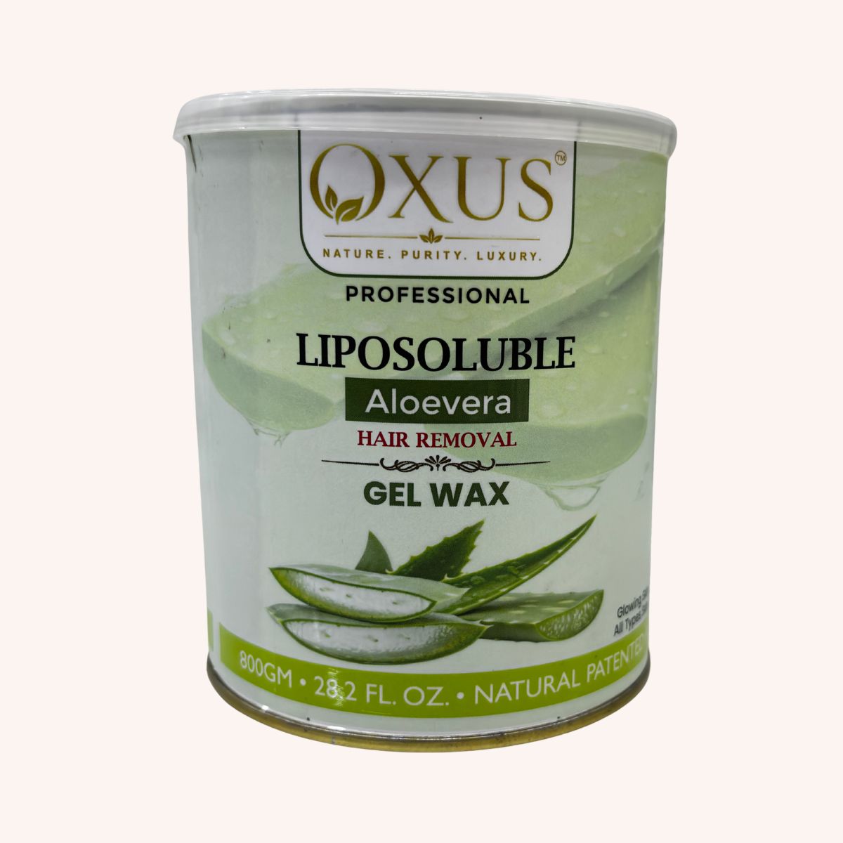 OXUS Professional Liposoluble Aloevera Hair Removal Gel Wax – 800 GM
