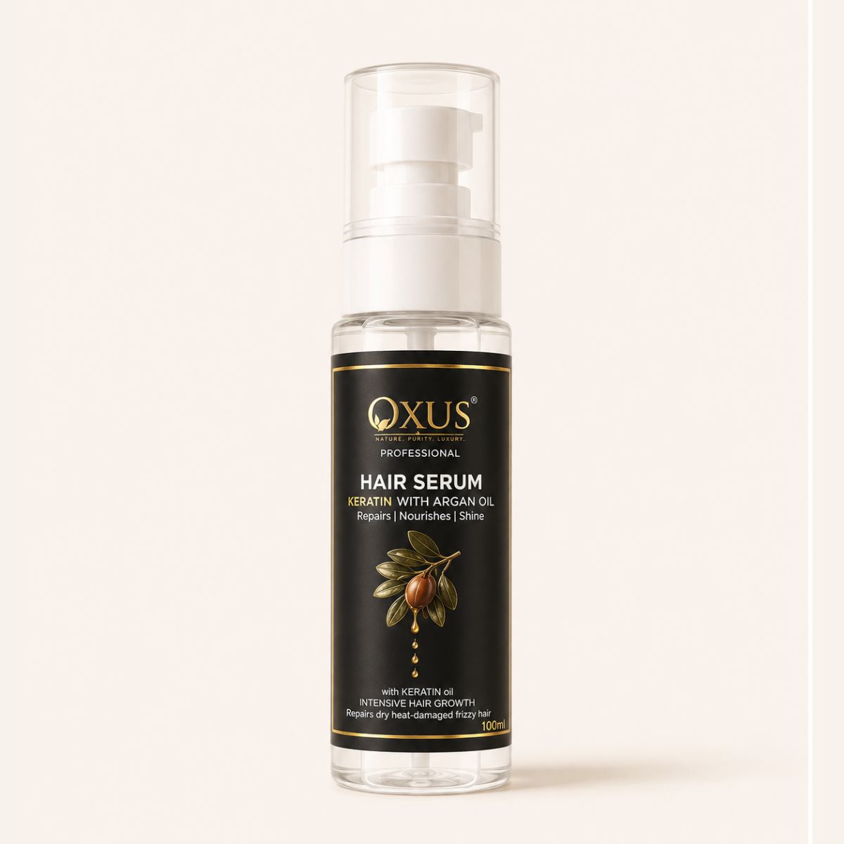 OXUS Professional Keratin Hair Serum with Argan Oil – 100ml