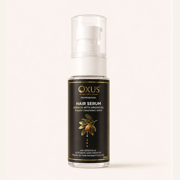 OXUS Professional Keratin Hair Serum with Argan Oil – 50ml