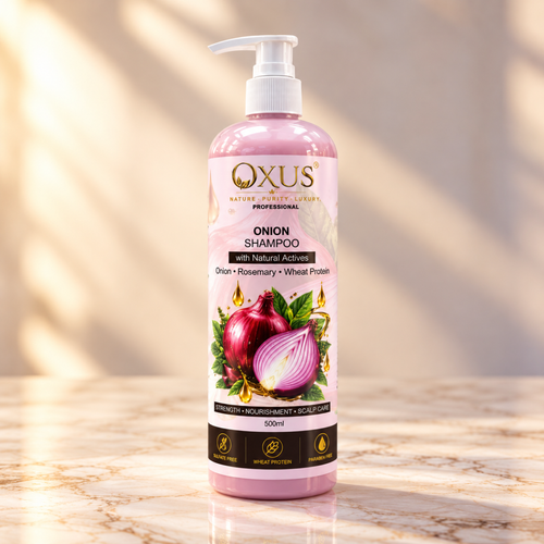 OXUS Professional Onion Shampoo with Rosemary & Wheat Protein 500ml