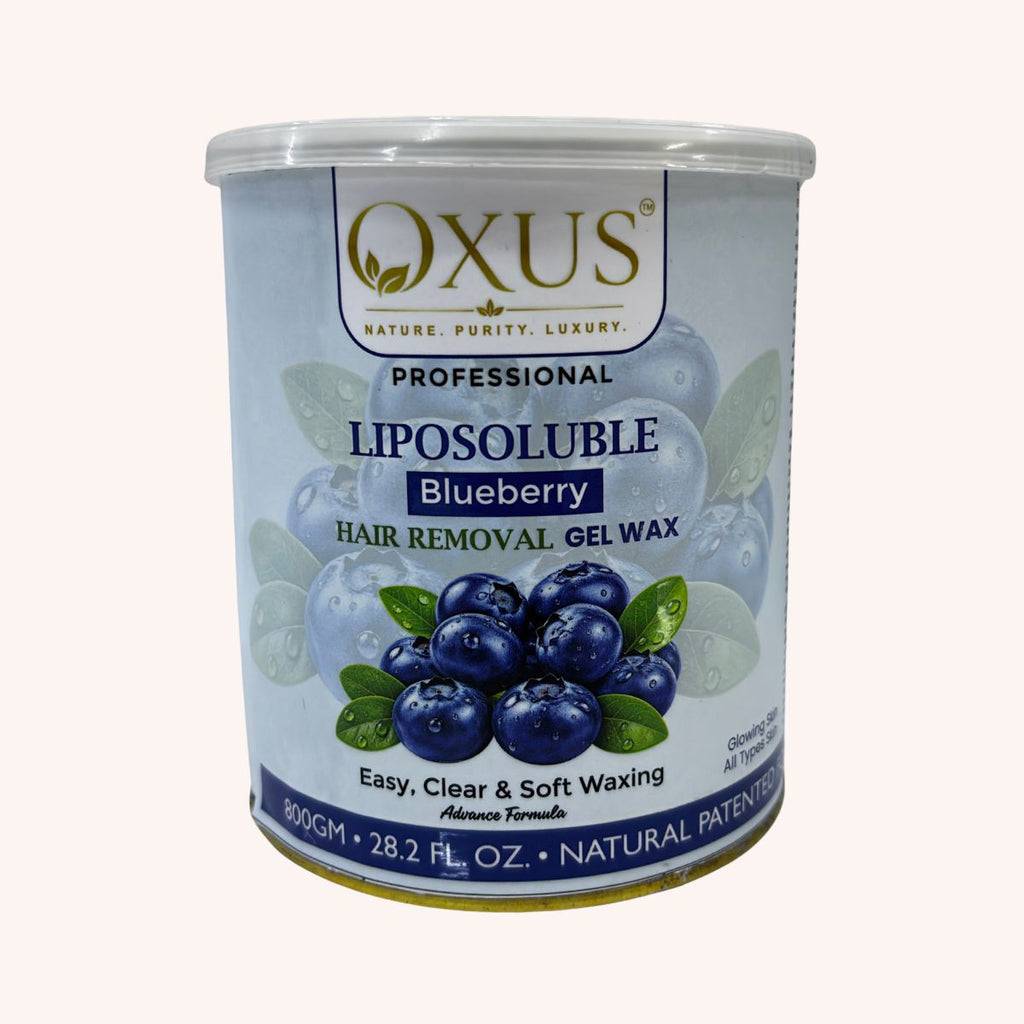 OXUS Professional Liposoluble Blueberry Hair Removal Gel Wax – 800 GM
