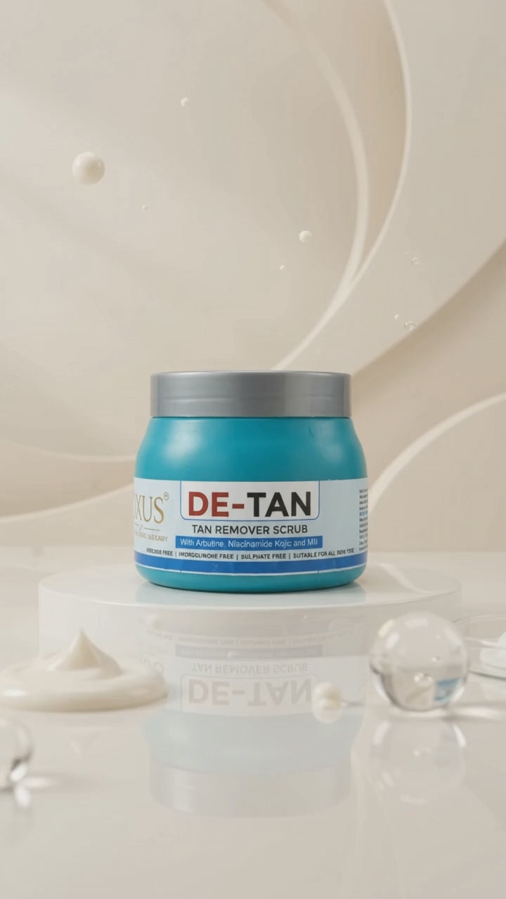 OXUS Professional De-Tan Tan Remover Scrub – 450 ML