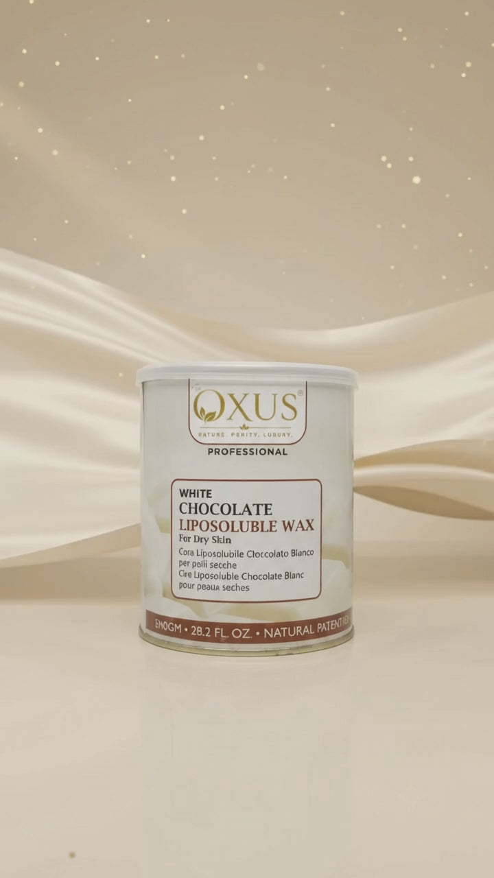 OXUS Professional White Chocolate Liposoluble Wax for Dry Skin – 800 GM