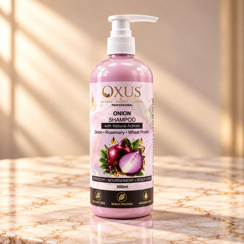 OXUS Professional Onion Shampoo with Natural Actives – 300ml